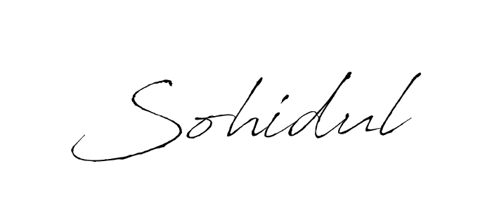 You should practise on your own different ways (Antro_Vectra) to write your name (Sohidul) in signature. don't let someone else do it for you. Sohidul signature style 6 images and pictures png