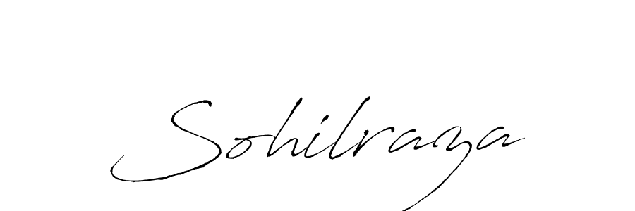 Sohilraza stylish signature style. Best Handwritten Sign (Antro_Vectra) for my name. Handwritten Signature Collection Ideas for my name Sohilraza. Sohilraza signature style 6 images and pictures png