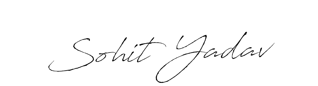 Antro_Vectra is a professional signature style that is perfect for those who want to add a touch of class to their signature. It is also a great choice for those who want to make their signature more unique. Get Sohit Yadav name to fancy signature for free. Sohit Yadav signature style 6 images and pictures png