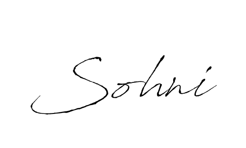 How to make Sohni name signature. Use Antro_Vectra style for creating short signs online. This is the latest handwritten sign. Sohni signature style 6 images and pictures png