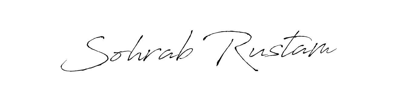 Make a beautiful signature design for name Sohrab Rustam. Use this online signature maker to create a handwritten signature for free. Sohrab Rustam signature style 6 images and pictures png