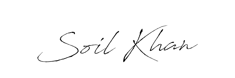 Once you've used our free online signature maker to create your best signature Antro_Vectra style, it's time to enjoy all of the benefits that Soil Khan name signing documents. Soil Khan signature style 6 images and pictures png