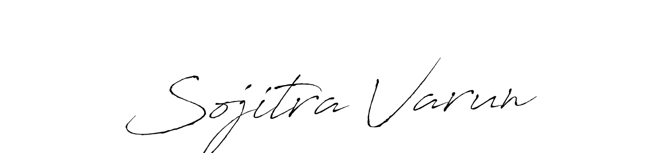 Use a signature maker to create a handwritten signature online. With this signature software, you can design (Antro_Vectra) your own signature for name Sojitra Varun. Sojitra Varun signature style 6 images and pictures png