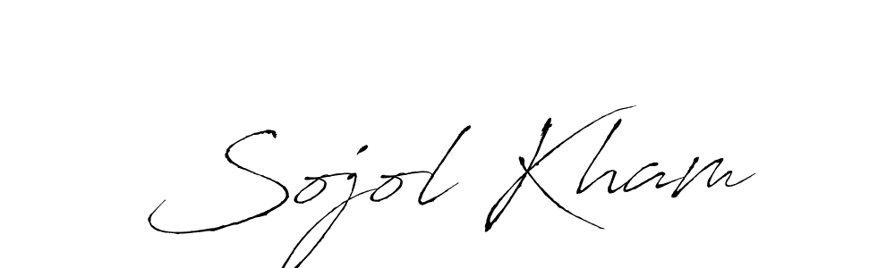How to make Sojol Kham name signature. Use Antro_Vectra style for creating short signs online. This is the latest handwritten sign. Sojol Kham signature style 6 images and pictures png