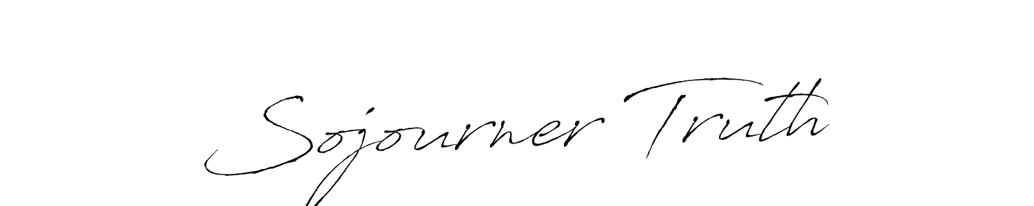 Create a beautiful signature design for name Sojourner Truth. With this signature (Antro_Vectra) fonts, you can make a handwritten signature for free. Sojourner Truth signature style 6 images and pictures png