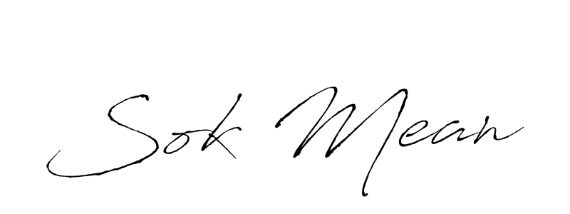 It looks lik you need a new signature style for name Sok Mean. Design unique handwritten (Antro_Vectra) signature with our free signature maker in just a few clicks. Sok Mean signature style 6 images and pictures png