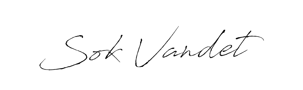 It looks lik you need a new signature style for name Sok Vandet. Design unique handwritten (Antro_Vectra) signature with our free signature maker in just a few clicks. Sok Vandet signature style 6 images and pictures png