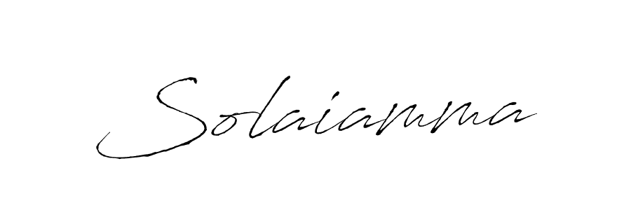 You should practise on your own different ways (Antro_Vectra) to write your name (Solaiamma) in signature. don't let someone else do it for you. Solaiamma signature style 6 images and pictures png