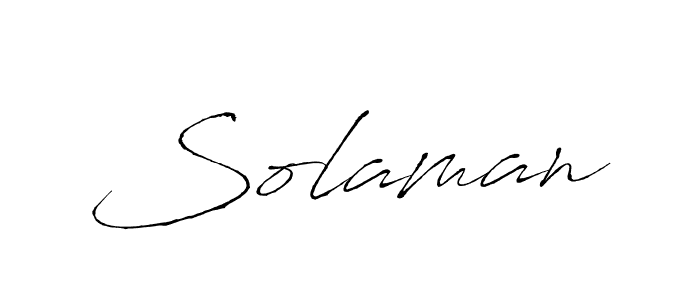 It looks lik you need a new signature style for name Solaman. Design unique handwritten (Antro_Vectra) signature with our free signature maker in just a few clicks. Solaman signature style 6 images and pictures png