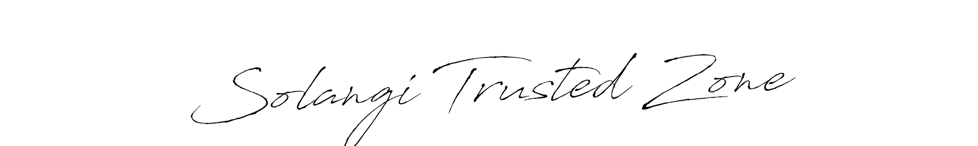 Solangi Trusted Zone stylish signature style. Best Handwritten Sign (Antro_Vectra) for my name. Handwritten Signature Collection Ideas for my name Solangi Trusted Zone. Solangi Trusted Zone signature style 6 images and pictures png