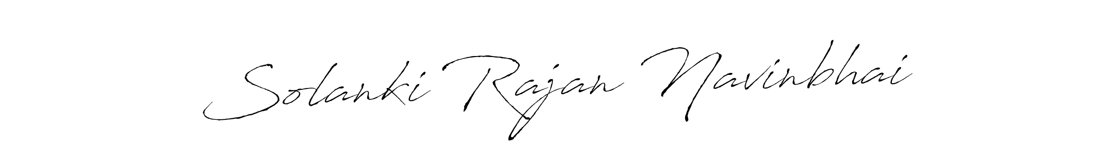 Use a signature maker to create a handwritten signature online. With this signature software, you can design (Antro_Vectra) your own signature for name Solanki Rajan Navinbhai. Solanki Rajan Navinbhai signature style 6 images and pictures png