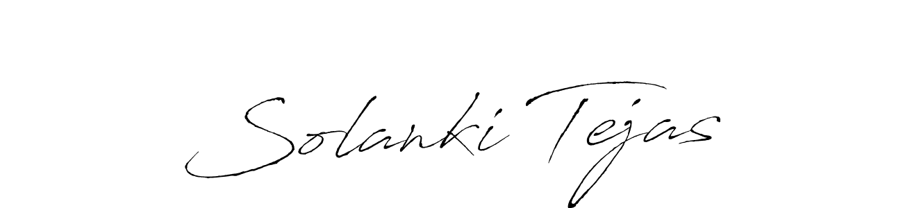 Also we have Solanki Tejas name is the best signature style. Create professional handwritten signature collection using Antro_Vectra autograph style. Solanki Tejas signature style 6 images and pictures png