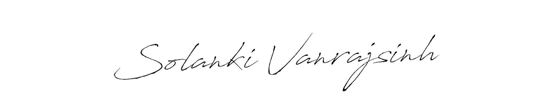 Similarly Antro_Vectra is the best handwritten signature design. Signature creator online .You can use it as an online autograph creator for name Solanki Vanrajsinh. Solanki Vanrajsinh signature style 6 images and pictures png