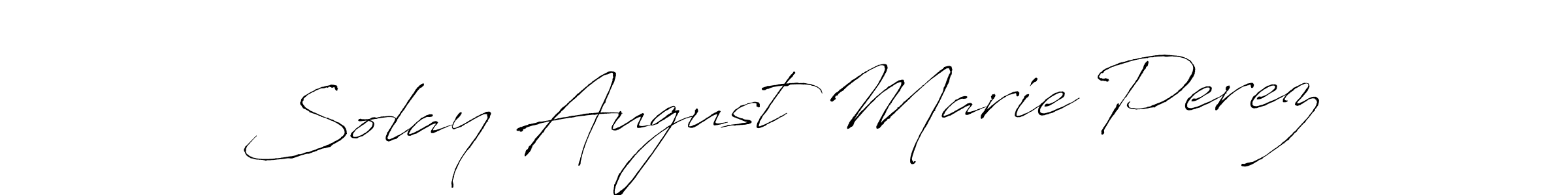 You can use this online signature creator to create a handwritten signature for the name Solay August Marie Perez. This is the best online autograph maker. Solay August Marie Perez signature style 6 images and pictures png