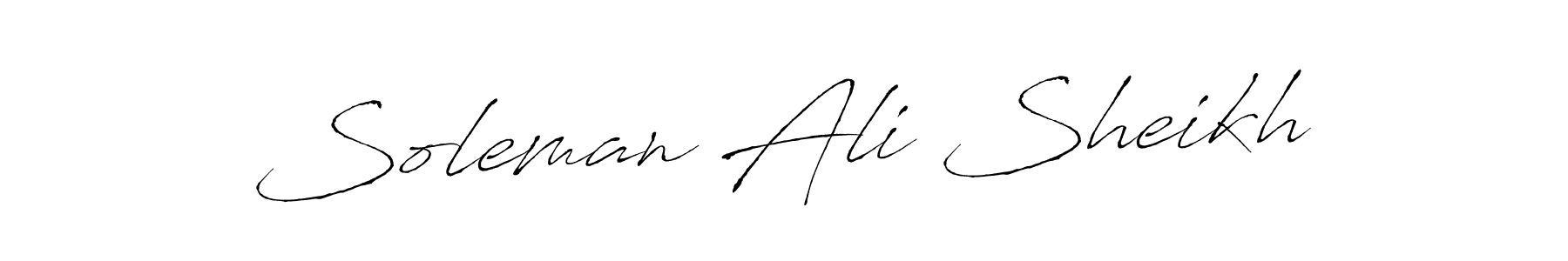 See photos of Soleman Ali Sheikh official signature by Spectra . Check more albums & portfolios. Read reviews & check more about Antro_Vectra font. Soleman Ali Sheikh signature style 6 images and pictures png