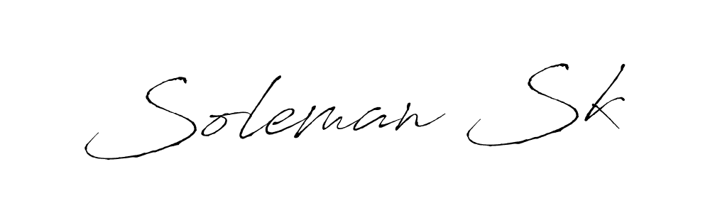 Antro_Vectra is a professional signature style that is perfect for those who want to add a touch of class to their signature. It is also a great choice for those who want to make their signature more unique. Get Soleman Sk name to fancy signature for free. Soleman Sk signature style 6 images and pictures png