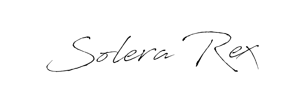 Make a beautiful signature design for name Solera Rex. With this signature (Antro_Vectra) style, you can create a handwritten signature for free. Solera Rex signature style 6 images and pictures png