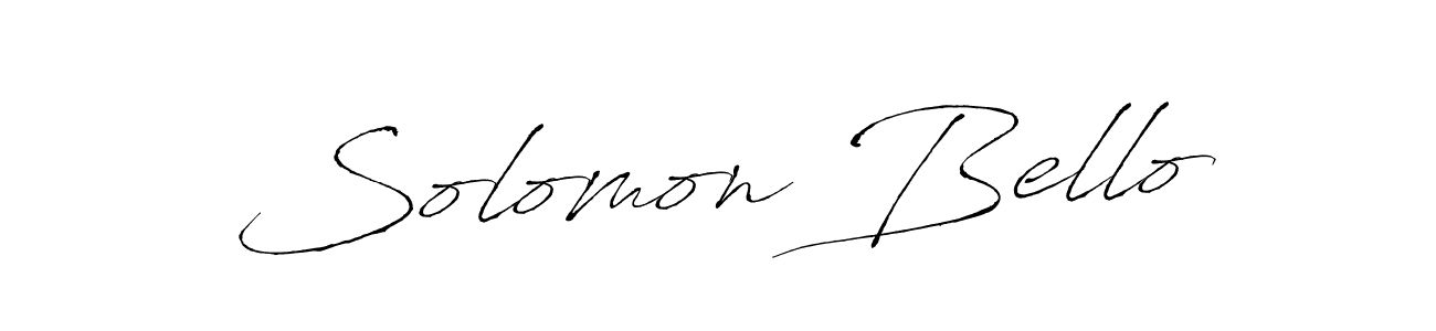 This is the best signature style for the Solomon Bello name. Also you like these signature font (Antro_Vectra). Mix name signature. Solomon Bello signature style 6 images and pictures png