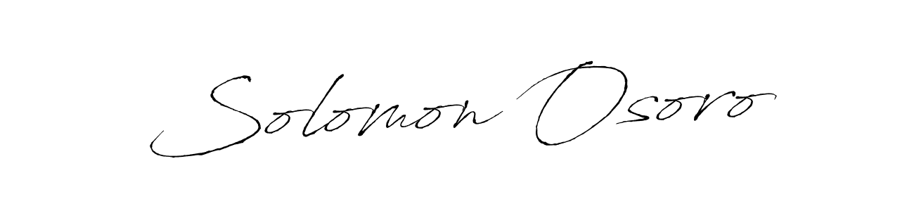 Make a short Solomon Osoro signature style. Manage your documents anywhere anytime using Antro_Vectra. Create and add eSignatures, submit forms, share and send files easily. Solomon Osoro signature style 6 images and pictures png