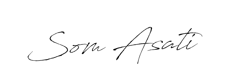 Also You can easily find your signature by using the search form. We will create Som Asati name handwritten signature images for you free of cost using Antro_Vectra sign style. Som Asati signature style 6 images and pictures png