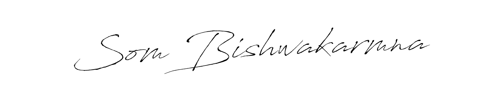 You should practise on your own different ways (Antro_Vectra) to write your name (Som Bishwakarmna) in signature. don't let someone else do it for you. Som Bishwakarmna signature style 6 images and pictures png