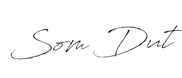 if you are searching for the best signature style for your name Som Dut. so please give up your signature search. here we have designed multiple signature styles  using Antro_Vectra. Som Dut signature style 6 images and pictures png