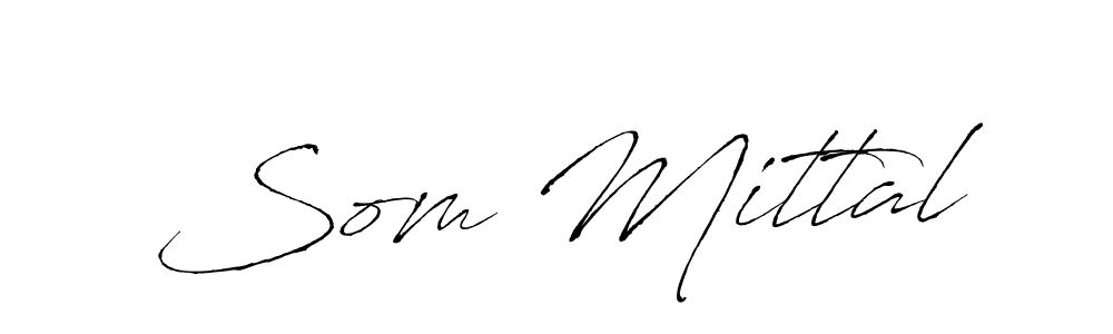 You should practise on your own different ways (Antro_Vectra) to write your name (Som Mittal) in signature. don't let someone else do it for you. Som Mittal signature style 6 images and pictures png