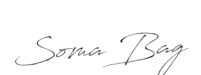 Soma Bag stylish signature style. Best Handwritten Sign (Antro_Vectra) for my name. Handwritten Signature Collection Ideas for my name Soma Bag. Soma Bag signature style 6 images and pictures png