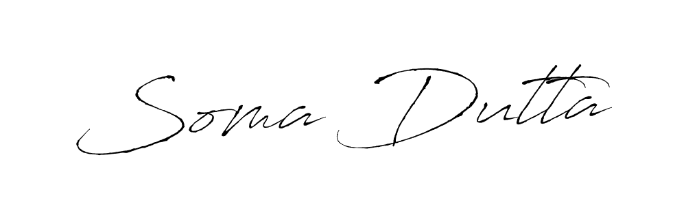 How to make Soma Dutta signature? Antro_Vectra is a professional autograph style. Create handwritten signature for Soma Dutta name. Soma Dutta signature style 6 images and pictures png