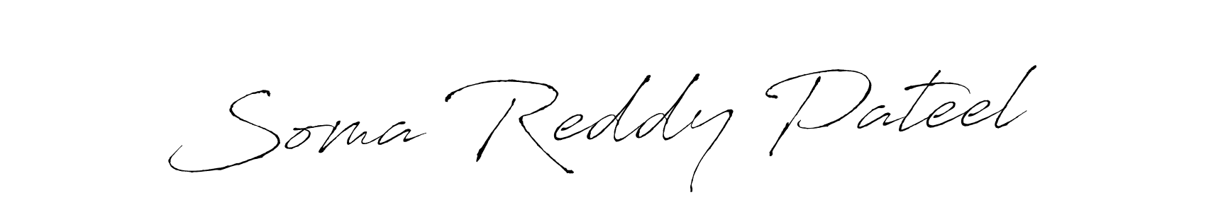 Make a beautiful signature design for name Soma Reddy Pateel. Use this online signature maker to create a handwritten signature for free. Soma Reddy Pateel signature style 6 images and pictures png