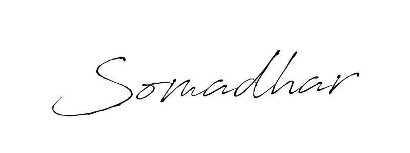 How to make Somadhar signature? Antro_Vectra is a professional autograph style. Create handwritten signature for Somadhar name. Somadhar signature style 6 images and pictures png