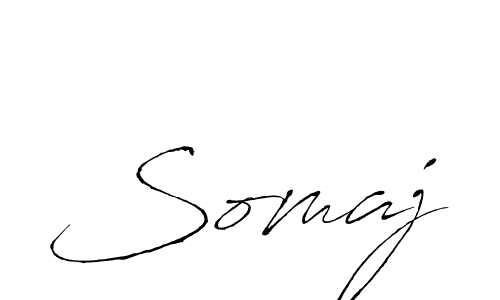 Create a beautiful signature design for name Somaj. With this signature (Antro_Vectra) fonts, you can make a handwritten signature for free. Somaj signature style 6 images and pictures png