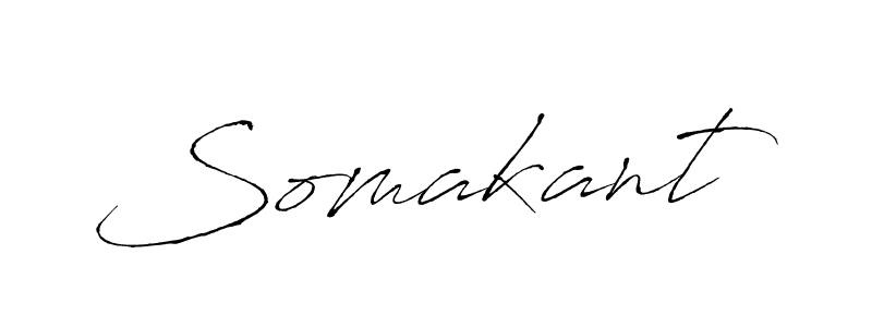 You should practise on your own different ways (Antro_Vectra) to write your name (Somakant) in signature. don't let someone else do it for you. Somakant signature style 6 images and pictures png