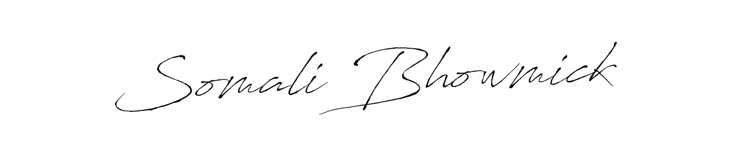 Make a beautiful signature design for name Somali Bhowmick. Use this online signature maker to create a handwritten signature for free. Somali Bhowmick signature style 6 images and pictures png