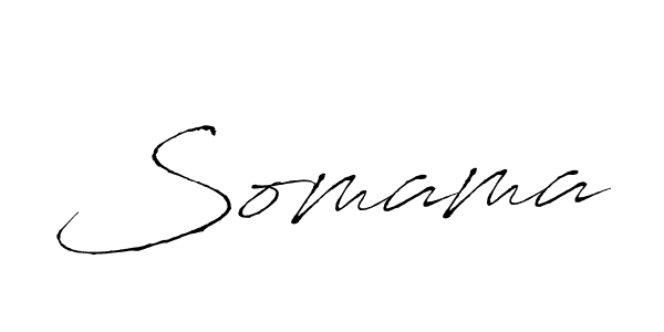 How to make Somama name signature. Use Antro_Vectra style for creating short signs online. This is the latest handwritten sign. Somama signature style 6 images and pictures png
