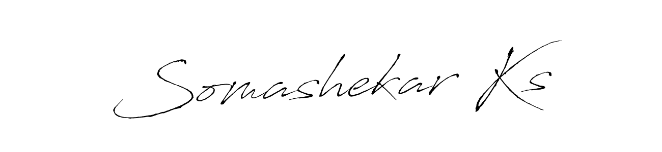 Use a signature maker to create a handwritten signature online. With this signature software, you can design (Antro_Vectra) your own signature for name Somashekar Ks. Somashekar Ks signature style 6 images and pictures png