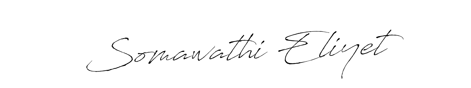 It looks lik you need a new signature style for name Somawathi Eliyet. Design unique handwritten (Antro_Vectra) signature with our free signature maker in just a few clicks. Somawathi Eliyet signature style 6 images and pictures png