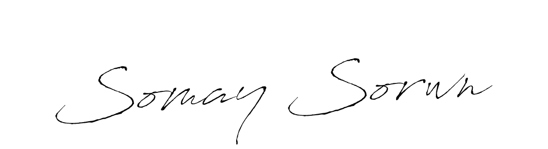 if you are searching for the best signature style for your name Somay Sorwn. so please give up your signature search. here we have designed multiple signature styles  using Antro_Vectra. Somay Sorwn signature style 6 images and pictures png