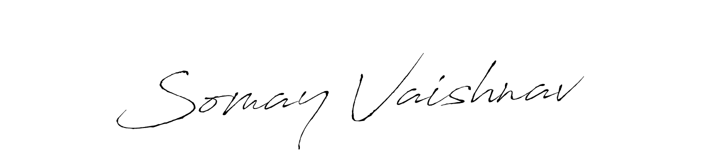 Use a signature maker to create a handwritten signature online. With this signature software, you can design (Antro_Vectra) your own signature for name Somay Vaishnav. Somay Vaishnav signature style 6 images and pictures png