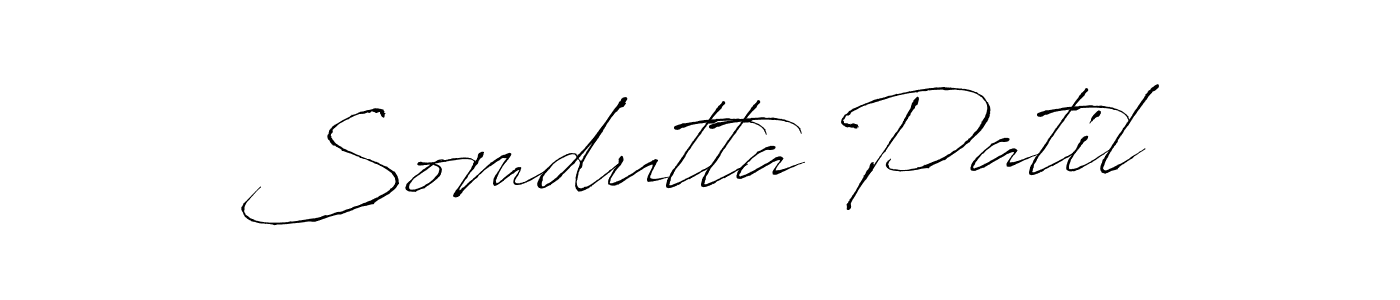 Make a beautiful signature design for name Somdutta Patil. Use this online signature maker to create a handwritten signature for free. Somdutta Patil signature style 6 images and pictures png