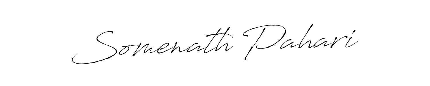 Somenath Pahari stylish signature style. Best Handwritten Sign (Antro_Vectra) for my name. Handwritten Signature Collection Ideas for my name Somenath Pahari. Somenath Pahari signature style 6 images and pictures png