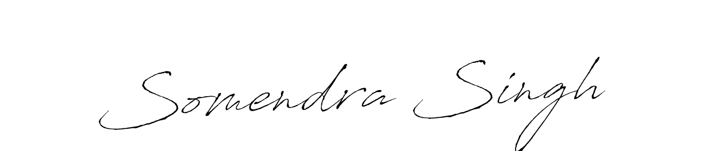 Somendra Singh stylish signature style. Best Handwritten Sign (Antro_Vectra) for my name. Handwritten Signature Collection Ideas for my name Somendra Singh. Somendra Singh signature style 6 images and pictures png