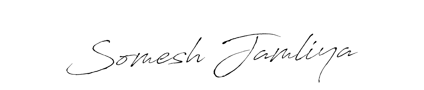 This is the best signature style for the Somesh Jamliya name. Also you like these signature font (Antro_Vectra). Mix name signature. Somesh Jamliya signature style 6 images and pictures png