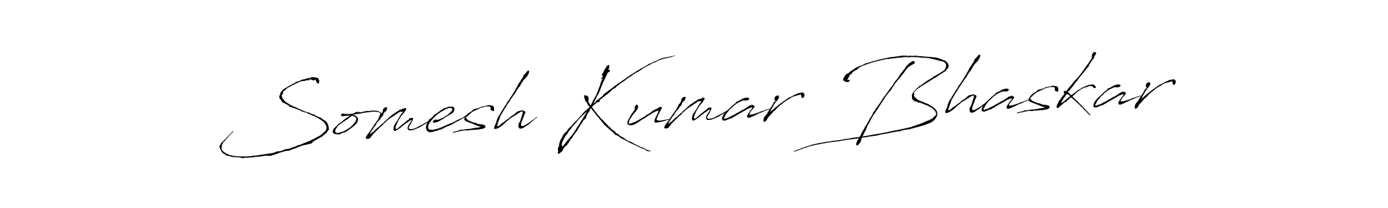 Similarly Antro_Vectra is the best handwritten signature design. Signature creator online .You can use it as an online autograph creator for name Somesh Kumar Bhaskar. Somesh Kumar Bhaskar signature style 6 images and pictures png