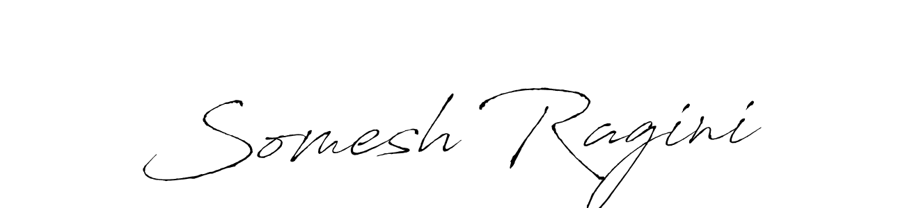 Make a beautiful signature design for name Somesh Ragini. Use this online signature maker to create a handwritten signature for free. Somesh Ragini signature style 6 images and pictures png