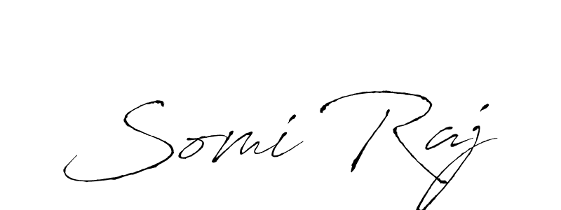 Make a beautiful signature design for name Somi Raj. Use this online signature maker to create a handwritten signature for free. Somi Raj signature style 6 images and pictures png