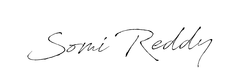 Make a beautiful signature design for name Somi Reddy. Use this online signature maker to create a handwritten signature for free. Somi Reddy signature style 6 images and pictures png