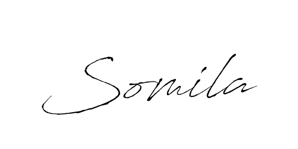 The best way (Antro_Vectra) to make a short signature is to pick only two or three words in your name. The name Somila include a total of six letters. For converting this name. Somila signature style 6 images and pictures png