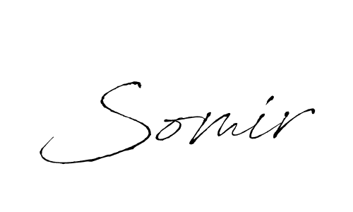 How to make Somir name signature. Use Antro_Vectra style for creating short signs online. This is the latest handwritten sign. Somir signature style 6 images and pictures png
