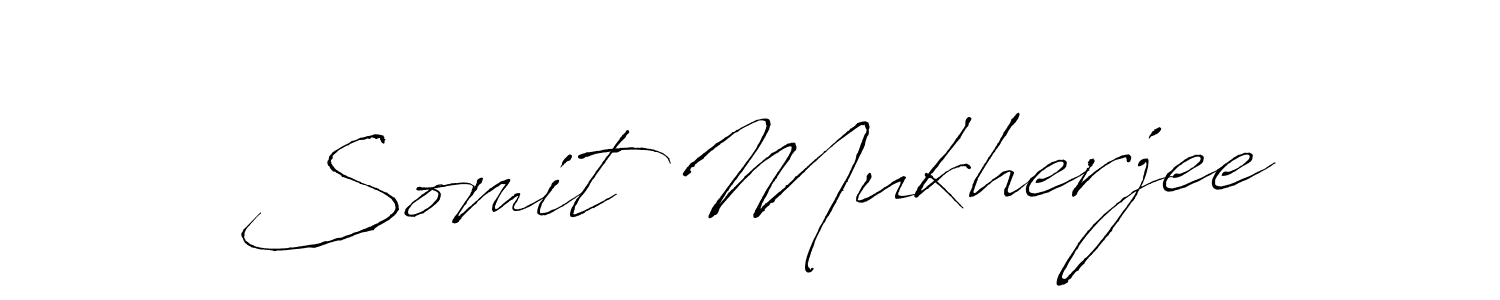 Also we have Somit Mukherjee name is the best signature style. Create professional handwritten signature collection using Antro_Vectra autograph style. Somit Mukherjee signature style 6 images and pictures png
